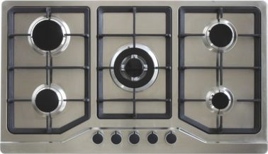 Home Stoves Gas Hob , Kitchen Gas Hob 7mm Thickness Tempered Glass Panel